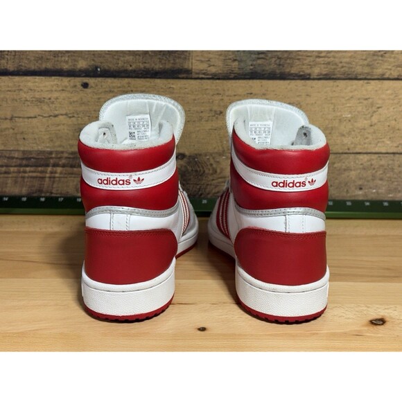 ?RARE- Adidas OG Old Skool Top Ten RB Shoes High Top Trainers Red White 11 Y2K main image 6